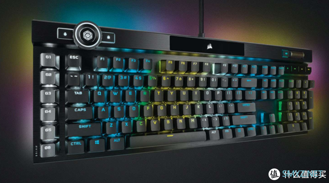 美商海盗船发布K100 RGB机械键盘：自研OPX光轴、iCUE控制中枢229.99美元（约1560元）