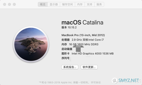 MacBookPro (13-inch, Mid2012) +内存16G DDR3-1600