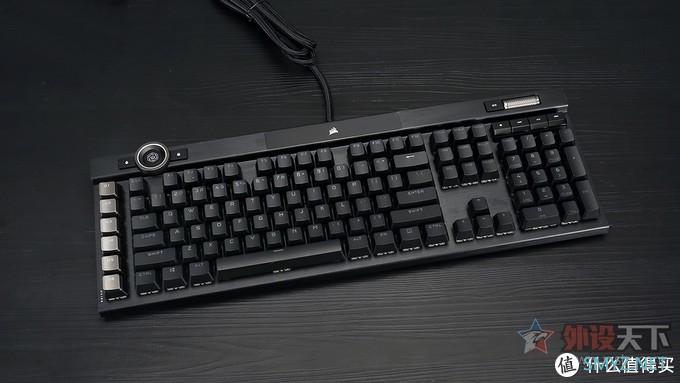 美商海盗船K100 RGB游戏键盘评测：键皇登基