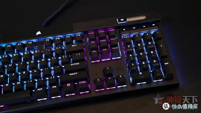 美商海盗船K100 RGB游戏键盘评测：键皇登基