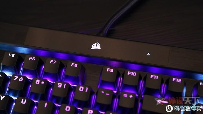 美商海盗船K100 RGB游戏键盘评测：键皇登基