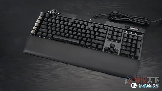 美商海盗船K100 RGB游戏键盘评测：键皇登基