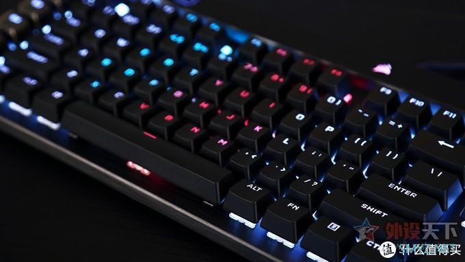 美商海盗船K100 RGB游戏键盘评测：键皇登基