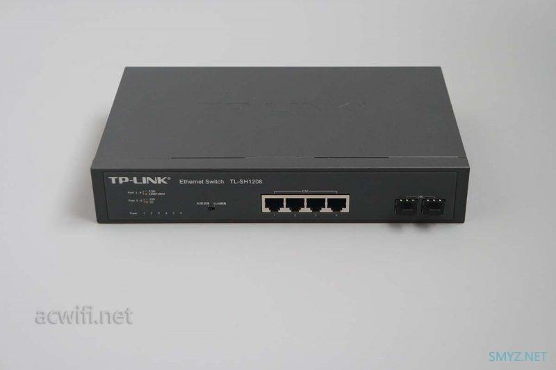 4个2.5G电口+2个万兆光口：TP-LINK SH1206拆机