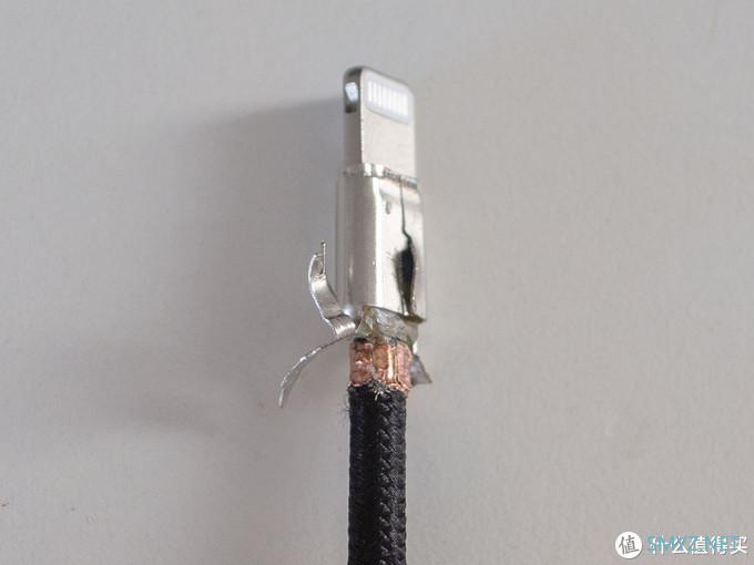MFi价格屠夫 ifory安福瑞 USB-C to Lightning 编织线拆解分析