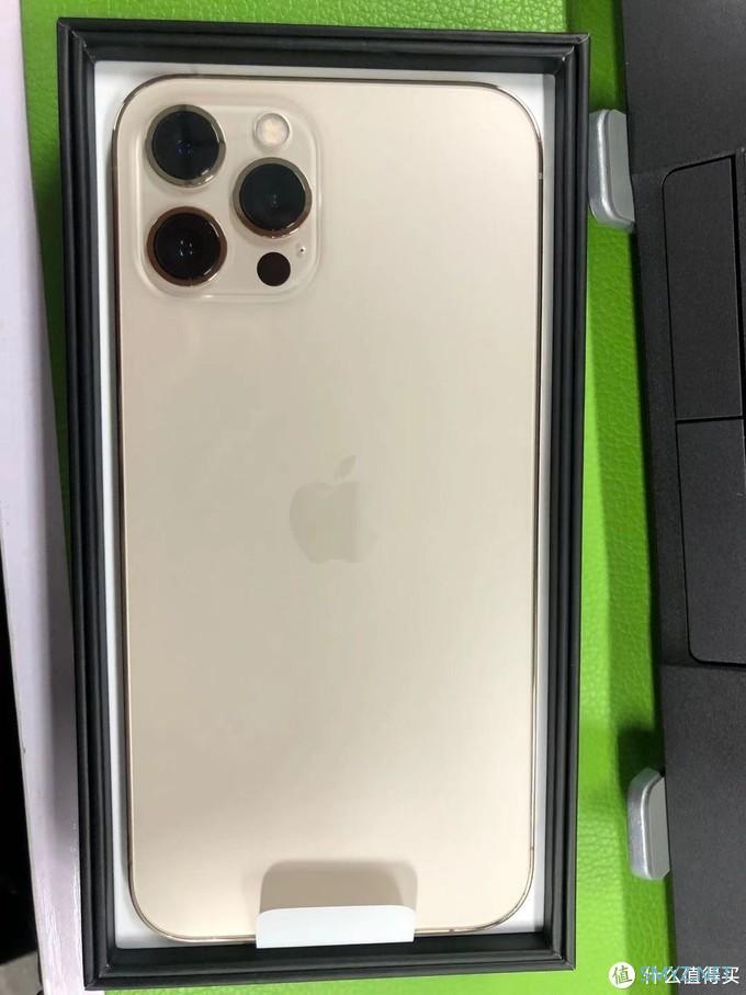 一万块实评iPhone12 pro max-金色-256GB手机
