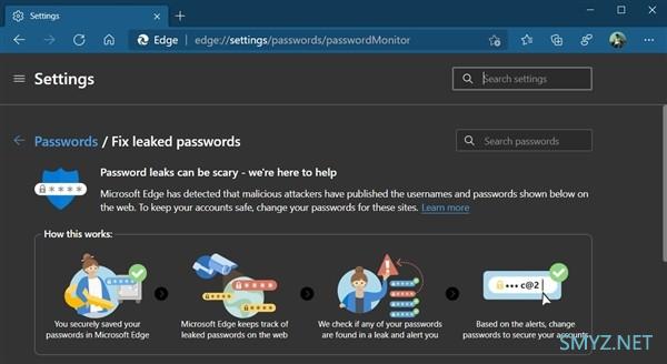 微软Edge 88新功能曝光，密码泄露会警报
