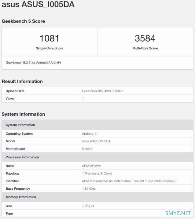 ROG游戏手机5真容现身，性能跑分出炉，搭骁龙888+6000mAh超大电池