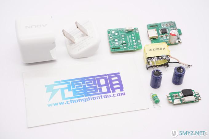 拆解报告：ARUN海陆通20W USB PD快充充电器U160C