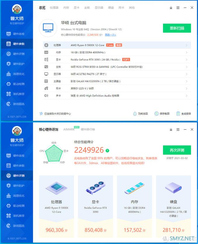 白色信仰主机,RTX 3090 HOF名人堂 + 5900X + ROG B550吹雪 白色信仰主机,RTX 3090 HOF名人堂 + 5900X + ROG B550吹雪