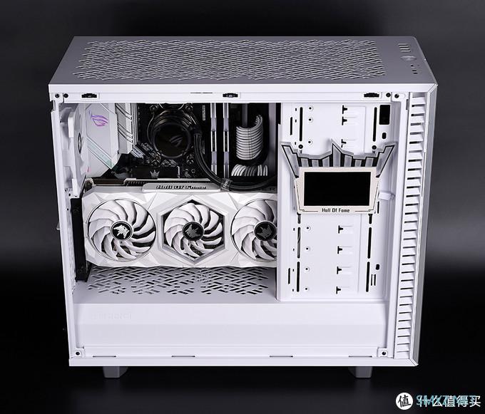 白色信仰主机，RTX 3090 HOF名人堂 + 5900X + ROG B550吹雪