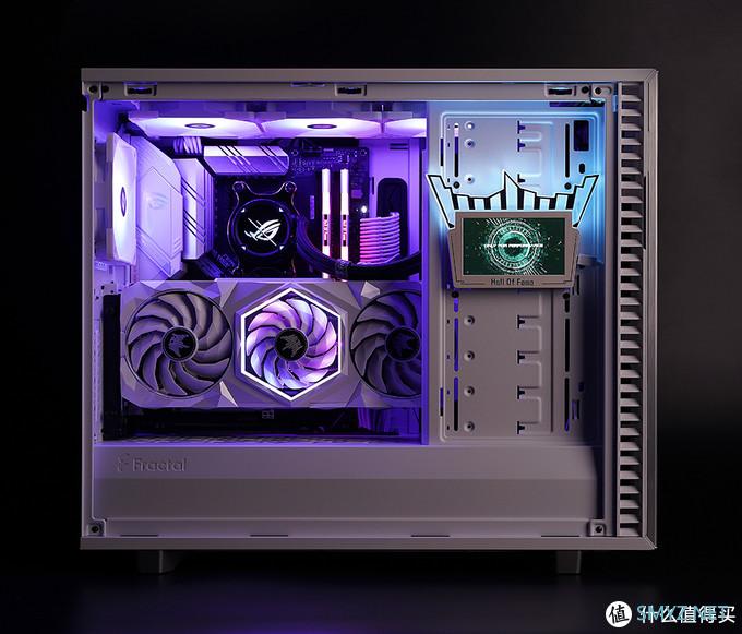 白色信仰主机,RTX 3090 HOF名人堂 + 5900X + ROG B550吹雪 白色信仰主机,RTX 3090 HOF名人堂 + 5900X + ROG B550吹雪
