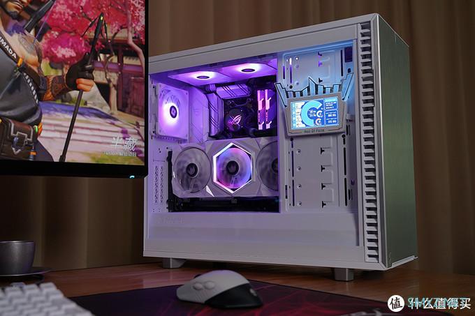 白色信仰主机,RTX 3090 HOF名人堂 + 5900X + ROG B550吹雪 白色信仰主机,RTX 3090 HOF名人堂 + 5900X + ROG B550吹雪