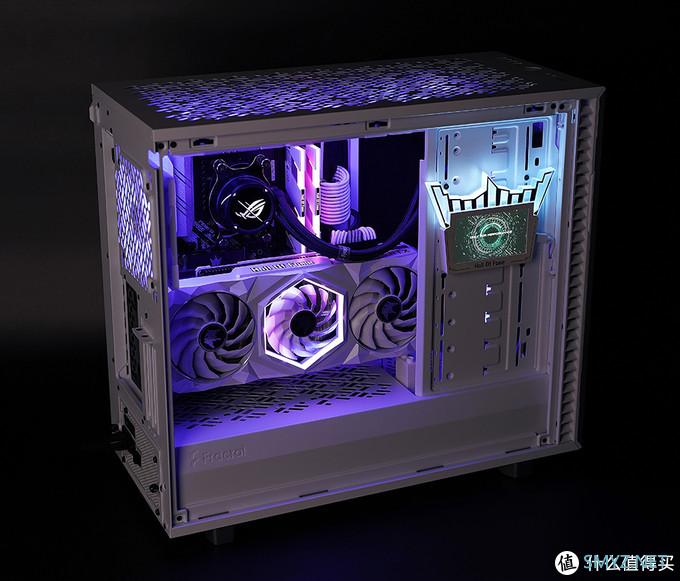 白色信仰主机,RTX 3090 HOF名人堂 + 5900X + ROG B550吹雪 白色信仰主机,RTX 3090 HOF名人堂 + 5900X + ROG B550吹雪