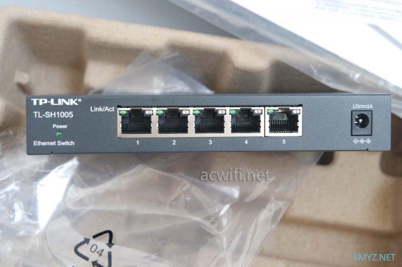 TP-LINK TL-SH1005五口2.5G交换机拆机与简单测试