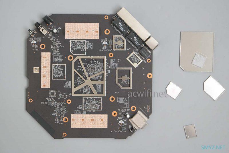 小米AX9000三频无线路由器拆机