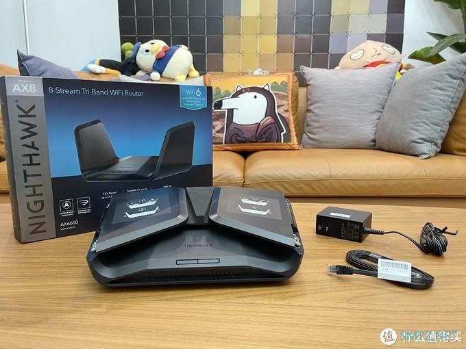 为了XSX和PS5:网件RAX70 AX6600三频无线路由器开箱 为了XSX和PS5:网件RAX70 AX6600三频无线路由器开箱