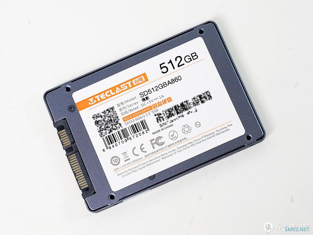  入门级SSD的表现如何？台电稳影系列 512GB SSD实测分享