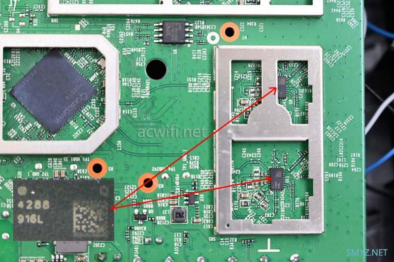 TP三频Wi-Fi 6路由器XTR5460拆机