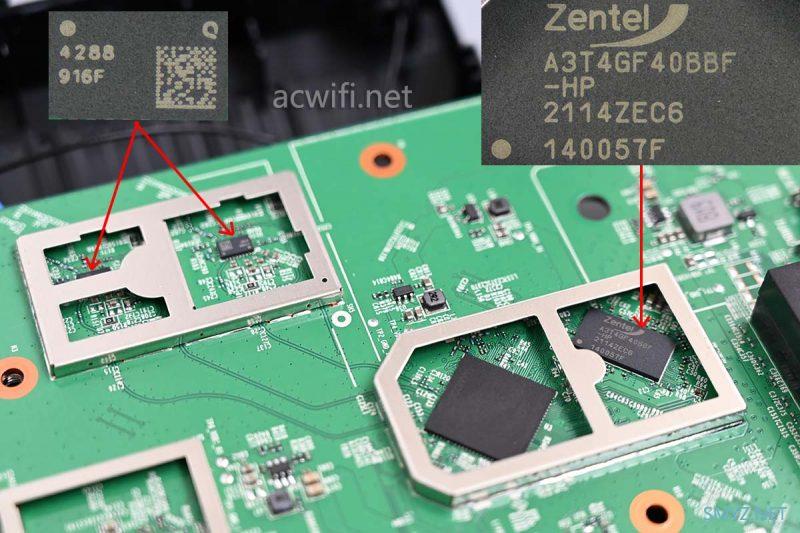 XTR7880拆机，三频Wi-Fi 6无线路由器