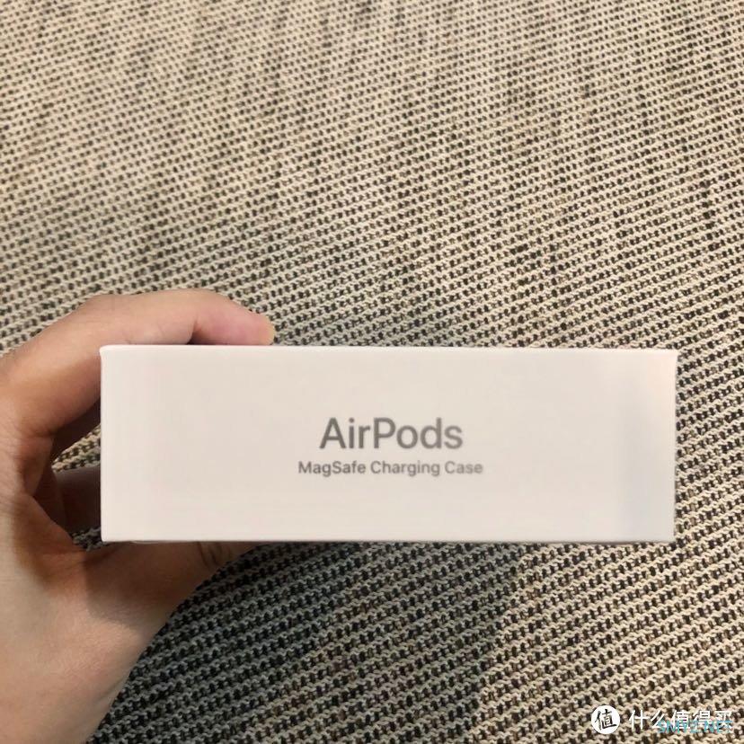 晒晒刚到手的AirPods 3代