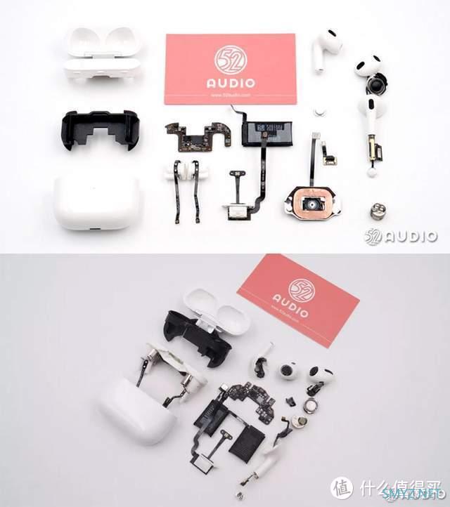 爆款分析：苹果AirPods 3 与 AirPods Pro 详细拆解对比