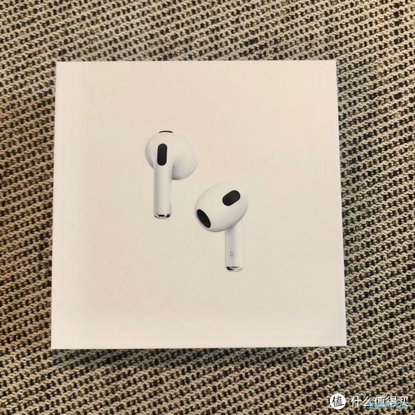 晒晒刚到手的AirPods 3代