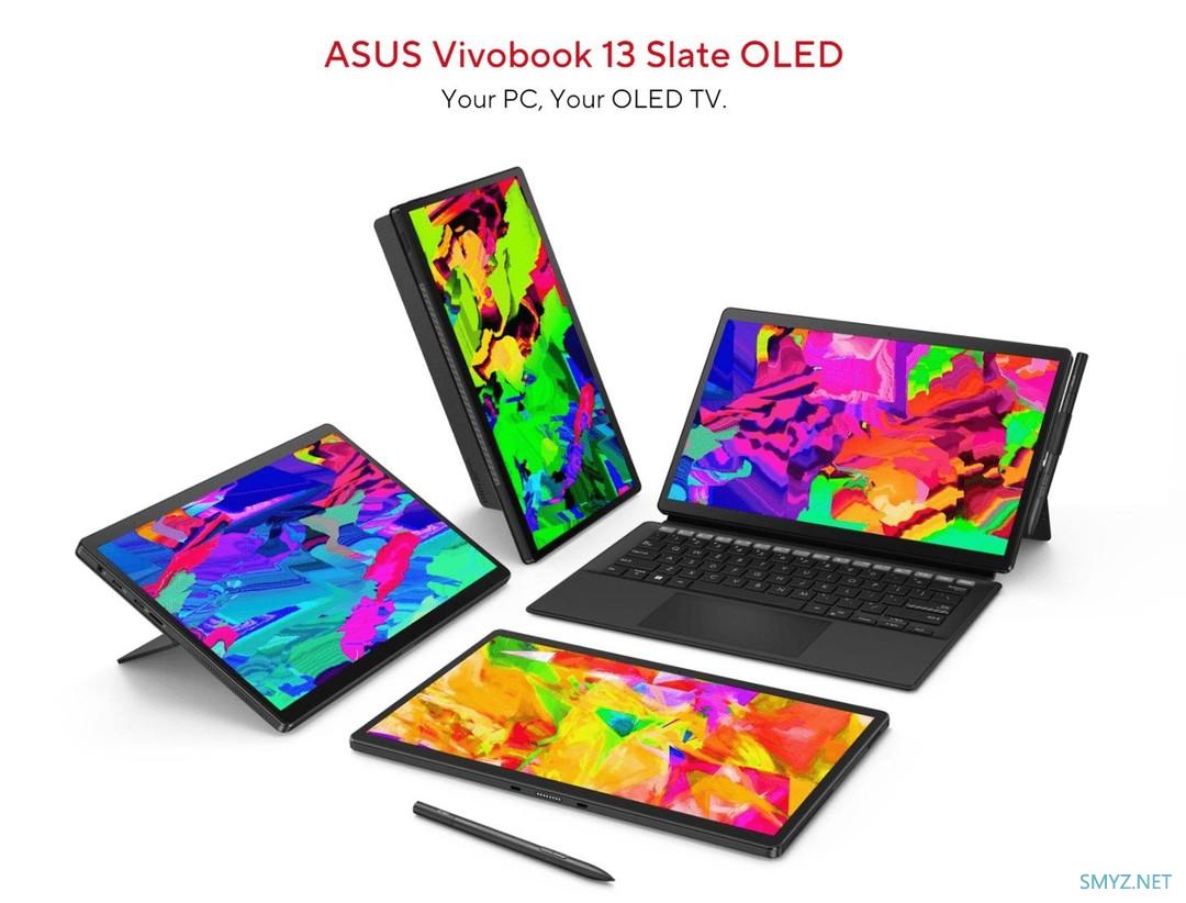 华硕发布 VivoBook 13 Slate 笔记本电脑：配备 OLED 屏幕、可拆卸键盘