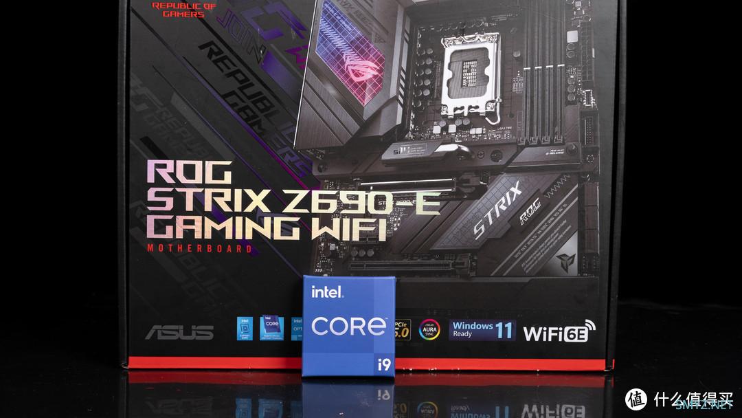 i9-12900K+ROG STRIX Z690-E开箱测试，对比11900K提升巨大！