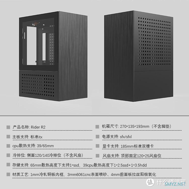 Rider R2一台从自己玩到到开始自己设计生产的itx机箱