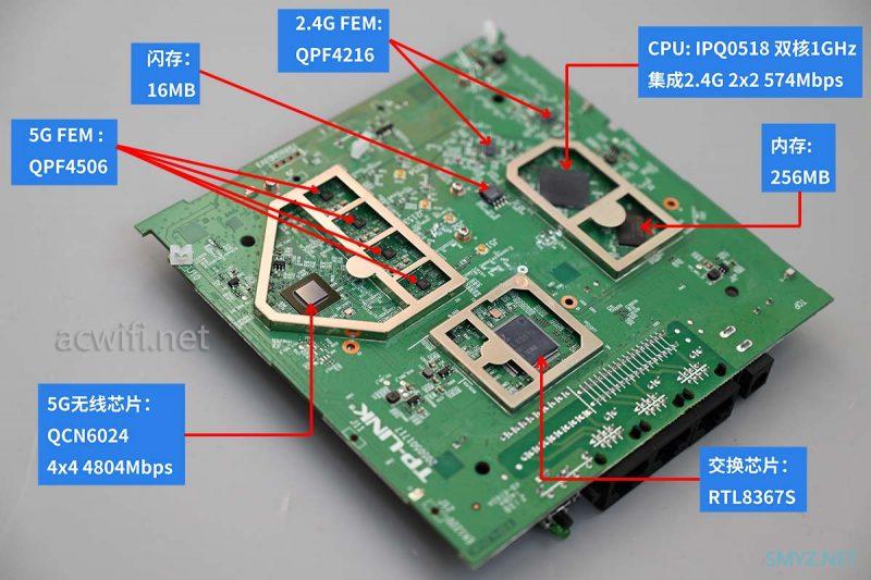 TP-LINK XDR5450拆机，有点不合逻辑