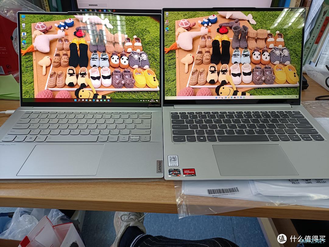 笔记本新机小白验机之yoga 14s carbon 与小新pro14对比