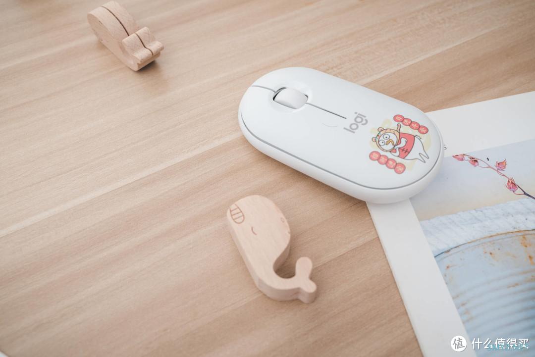 好物评测分享 篇五十一：小刘鸭联名款罗技Pebble无线鼠标，精美造型，精准追踪双模连接