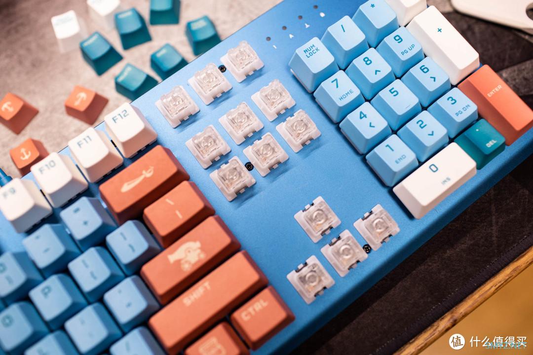 主题配色,做工依然完美,海盗船碧蓝之海机械键盘使用体验 主题配色,做工依然完美,海盗船碧蓝之海机械键盘使用体验