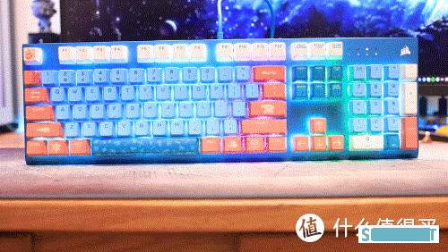 主题配色,做工依然完美,海盗船碧蓝之海机械键盘使用体验 主题配色,做工依然完美,海盗船碧蓝之海机械键盘使用体验