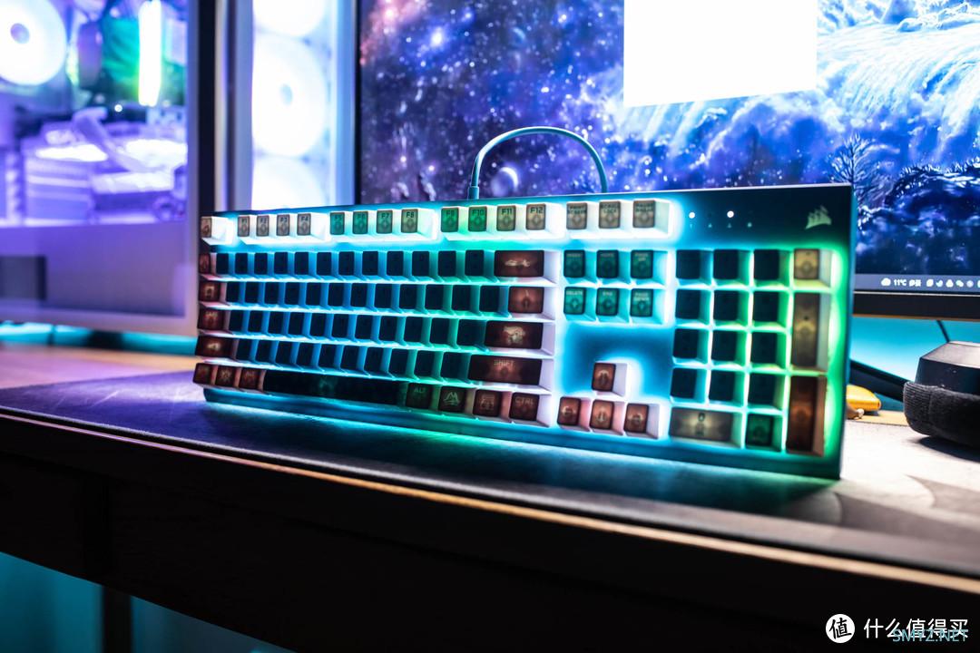 主题配色,做工依然完美,海盗船碧蓝之海机械键盘使用体验 主题配色,做工依然完美,海盗船碧蓝之海机械键盘使用体验