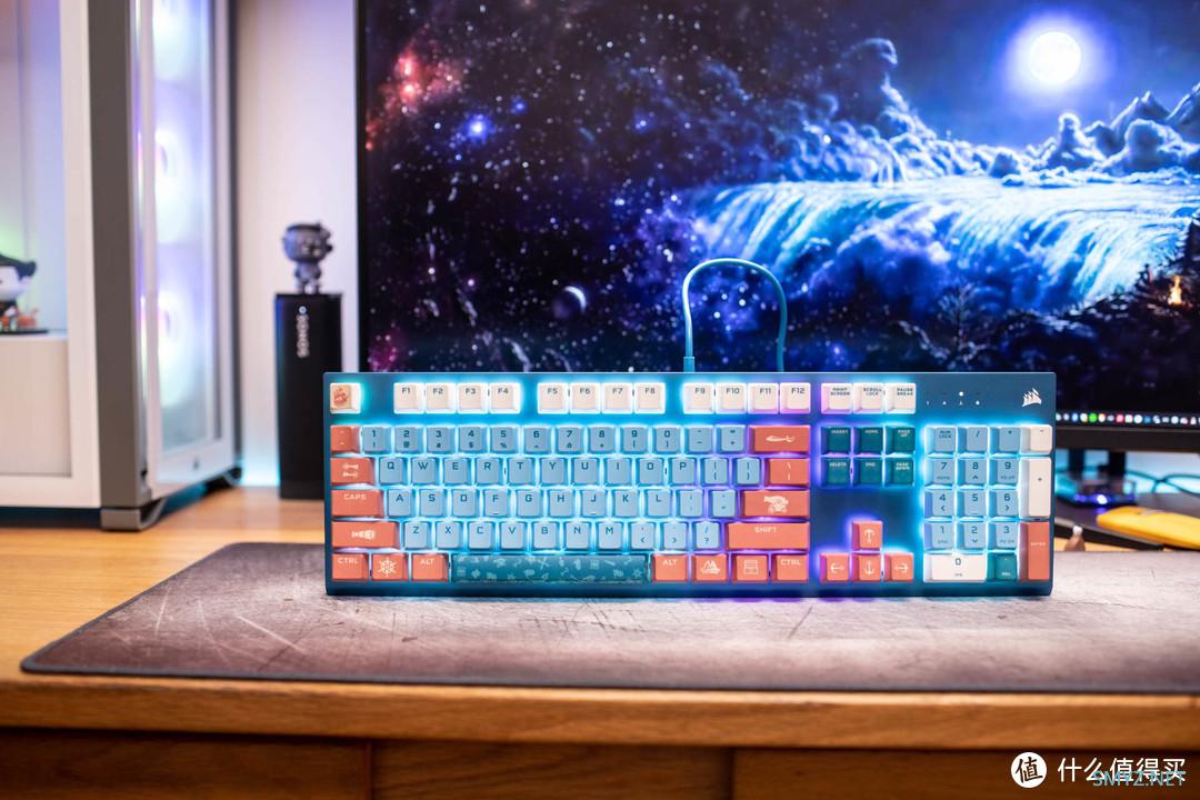 主题配色,做工依然完美,海盗船碧蓝之海机械键盘使用体验 主题配色,做工依然完美,海盗船碧蓝之海机械键盘使用体验