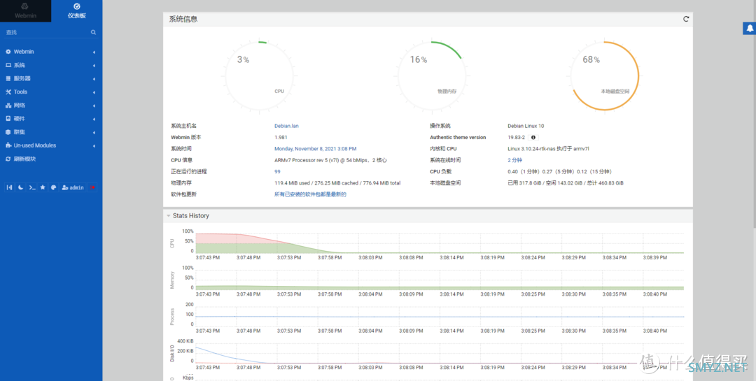 星际魔盒系列之web应用篇安装webmin