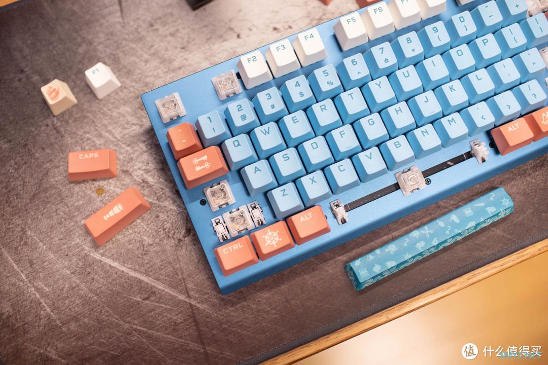 主题配色,做工依然完美,海盗船碧蓝之海机械键盘使用体验 主题配色,做工依然完美,海盗船碧蓝之海机械键盘使用体验