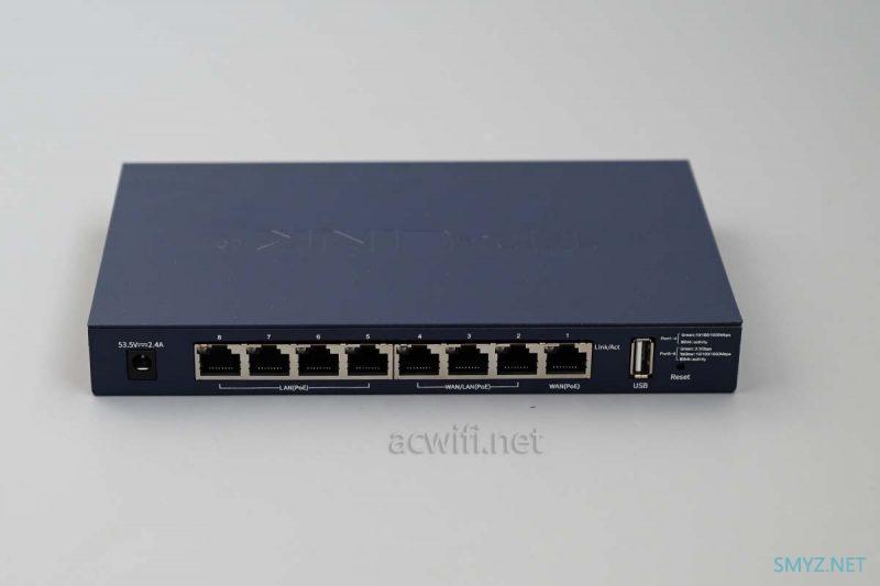 TP-LINK TL-R5408PE-AC拆机， 有四个2.5G POE