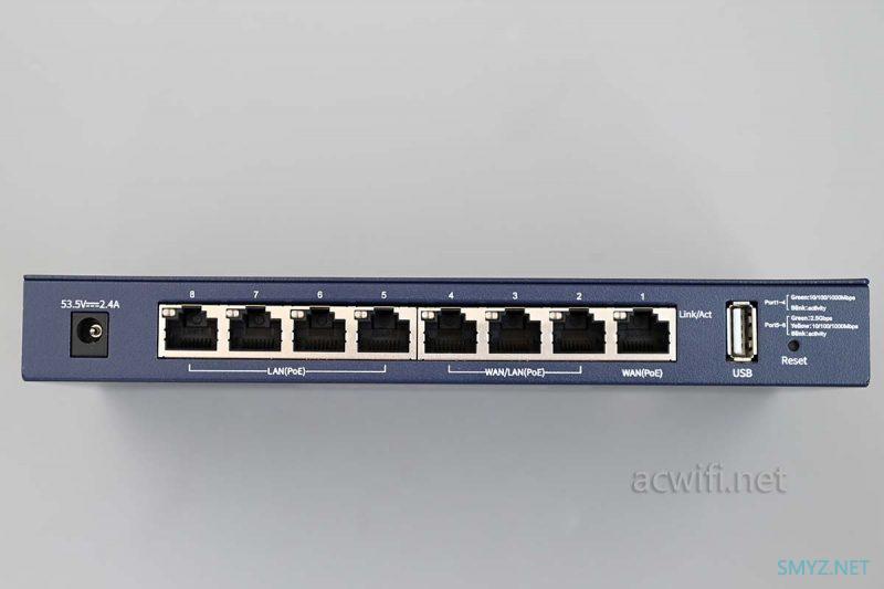 TP-LINK TL-R5408PE-AC拆机， 有四个2.5G POE