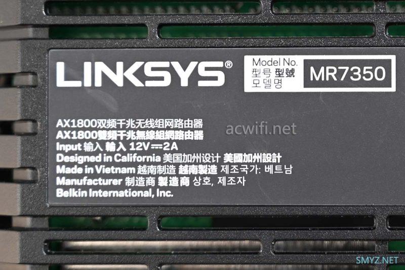 领势LINKSYS MR7350拆机，USB3.0速度不错