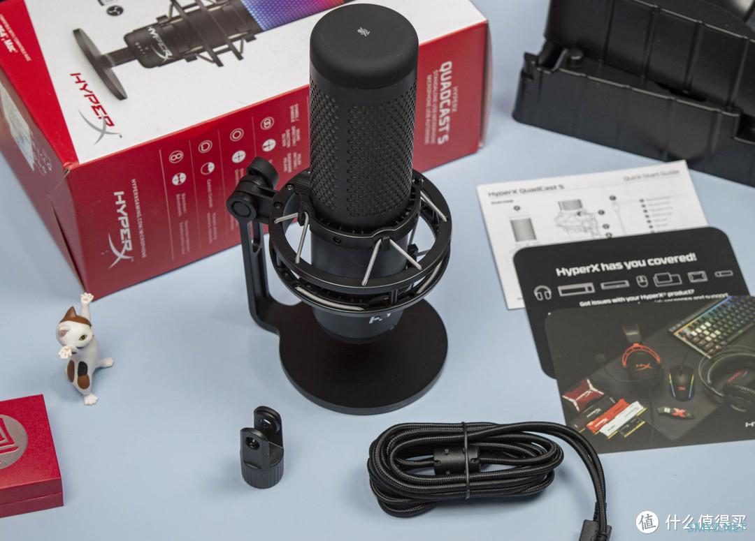 HyperX Quadcast S声浪加强版麦克风上手体验