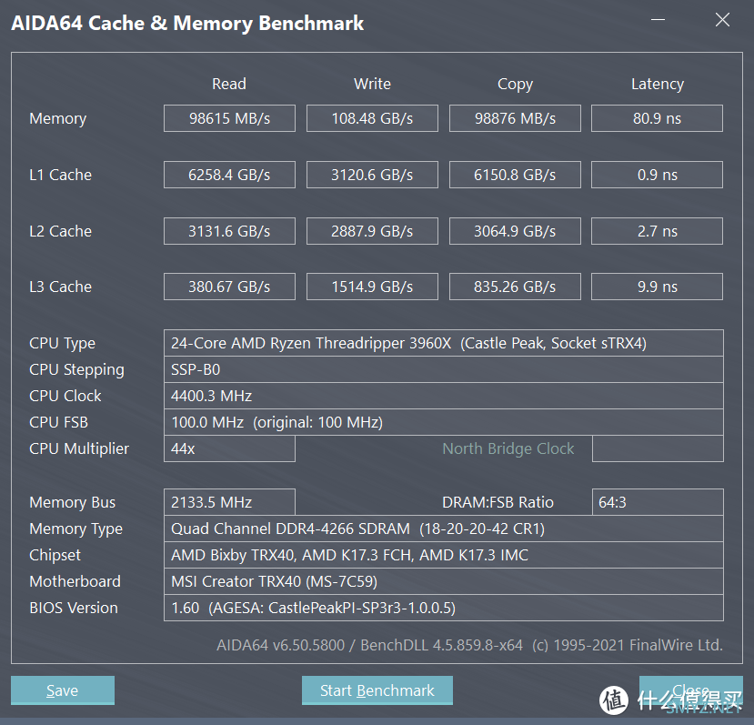 AMD 篇六：AMD 3960X C9BLH 内存超频