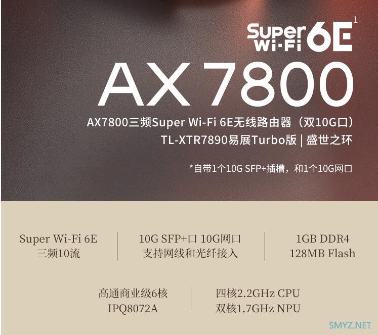 盛世之环XTR7890易展Turbo版（双10G口）新品上市预售