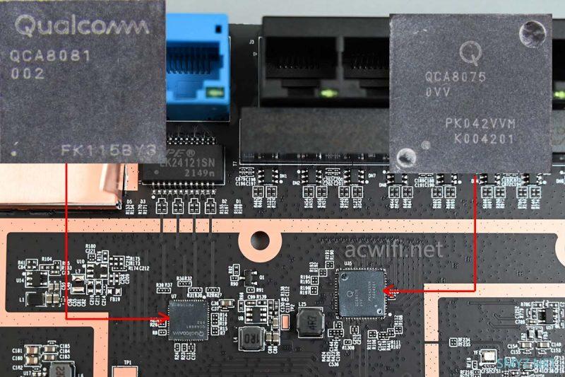京东云无线宝AX6600雅典娜拆机