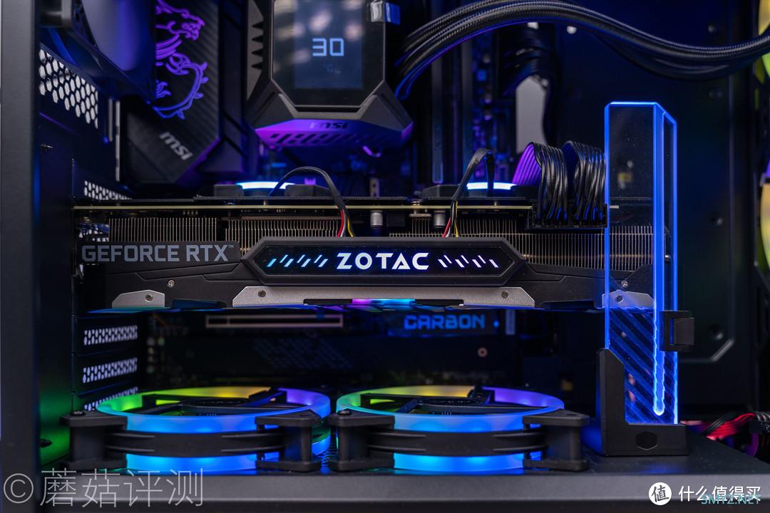 蘑菇爱搞机 篇四百二十八：用料扎实，细节用心、索泰RTX3070Ti天启OC显卡 评测