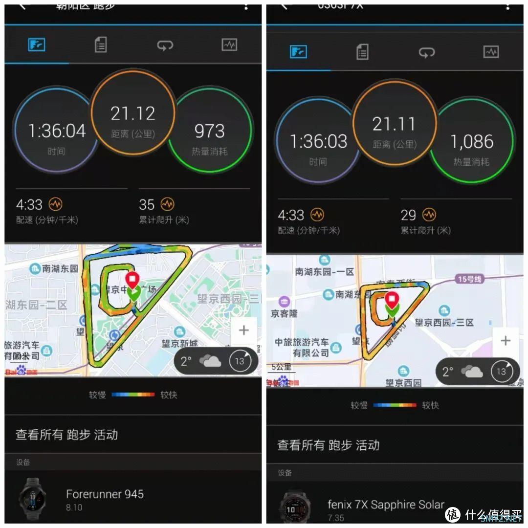 运动手表 篇二十五：更高精准度--佳明FENIX 7轨迹专项测试