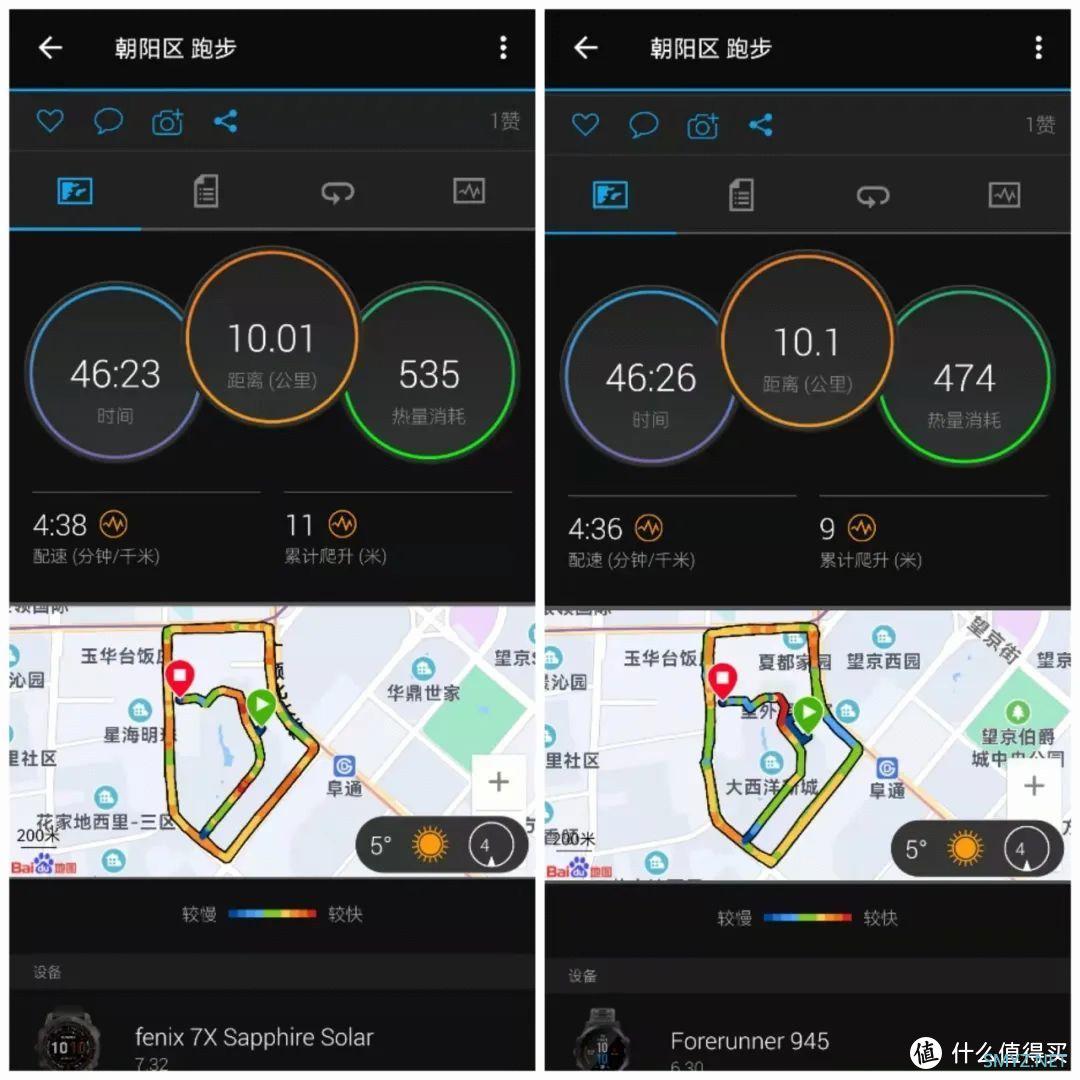 运动手表 篇二十五:更高精准度--佳明FENIX 7轨迹专项测试 运动手表 篇二十五:更高精准度--佳明FENIX 7轨迹专项测试