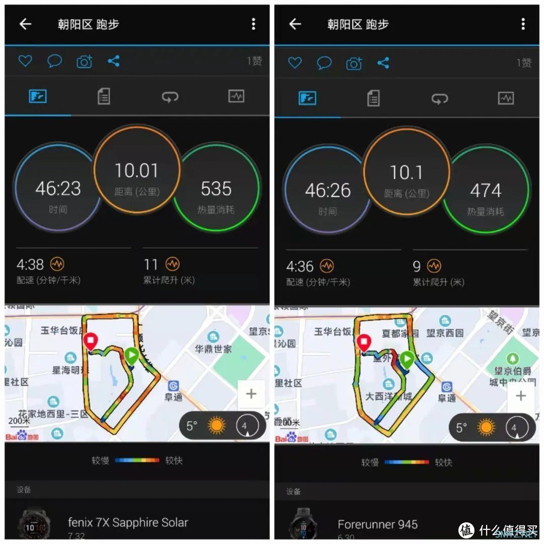 运动手表 篇二十五：更高精准度--佳明FENIX 7轨迹专项测试